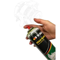 WURTH - Grasa Adhesiva Alta Adhesividad En Spray W-max 300 Ml