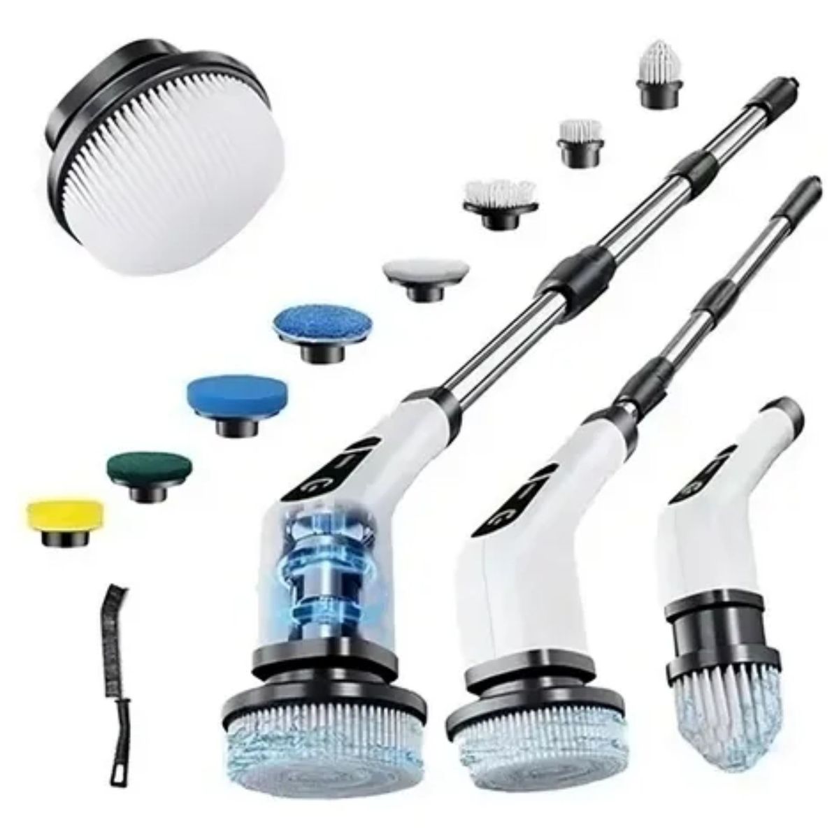 MOVI - CEPILLO DE LIMPIEZA INALÁMBRICO 9 EN 1-LIMPIEZA PROFUNDA