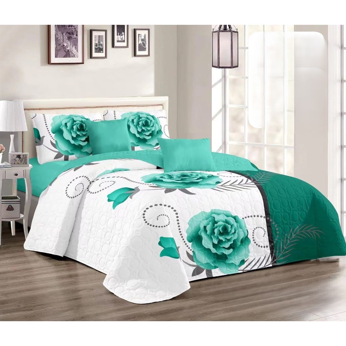 GENERICO - COBERTORES DE VERANO QUILTS REVERSIBLES HERMOSOS DISEÑOS