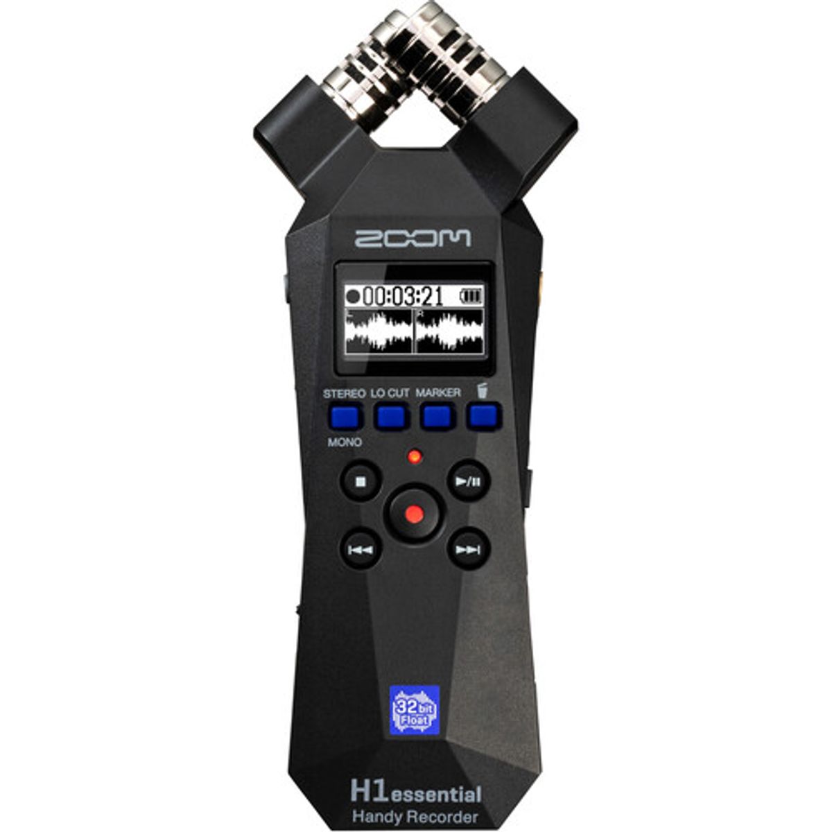 ZOOM - Zoom H1essential 2-Track 32-Bit Float Portable Audio Recorder