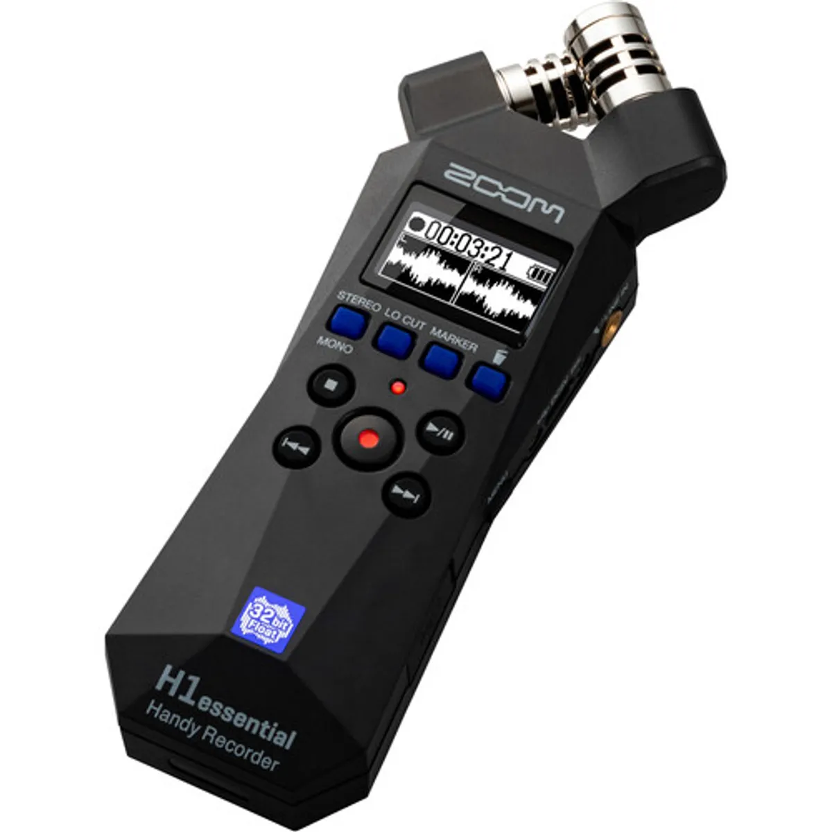 ZOOM - Zoom H1essential 2-Track 32-Bit Float Portable Audio Recorder