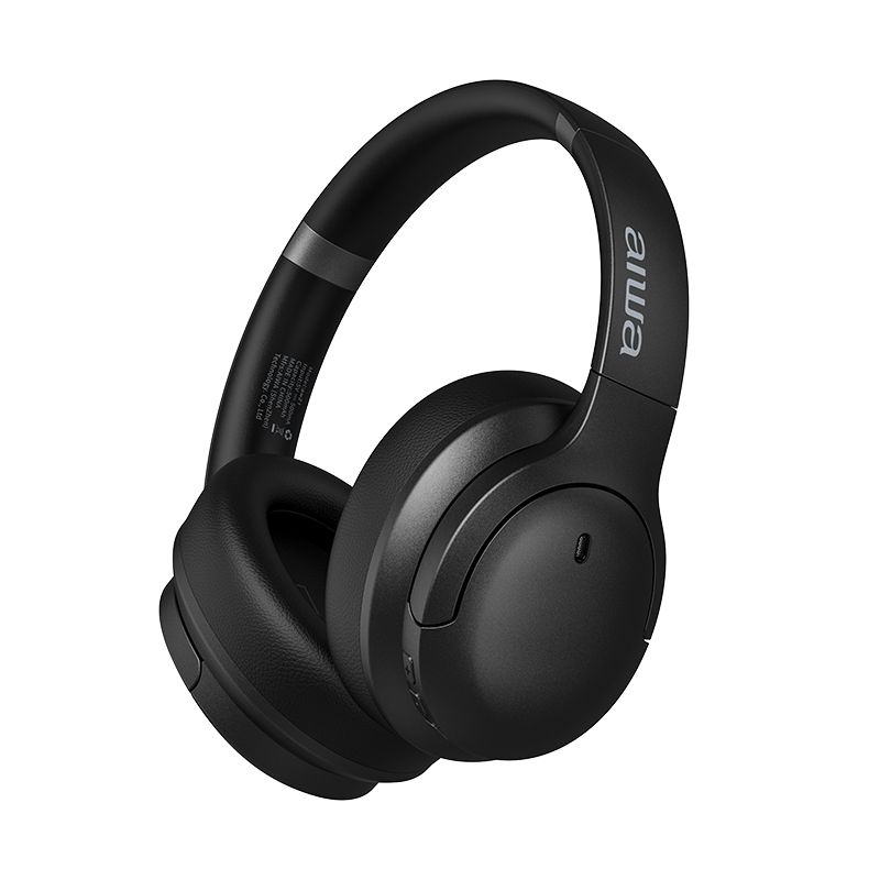 AIWA - Audífonos Over Ear Active Noise Canceling aiwa AW21 - Negro