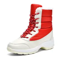 BLWOENS - Botas de invierno Mujer - Rojo