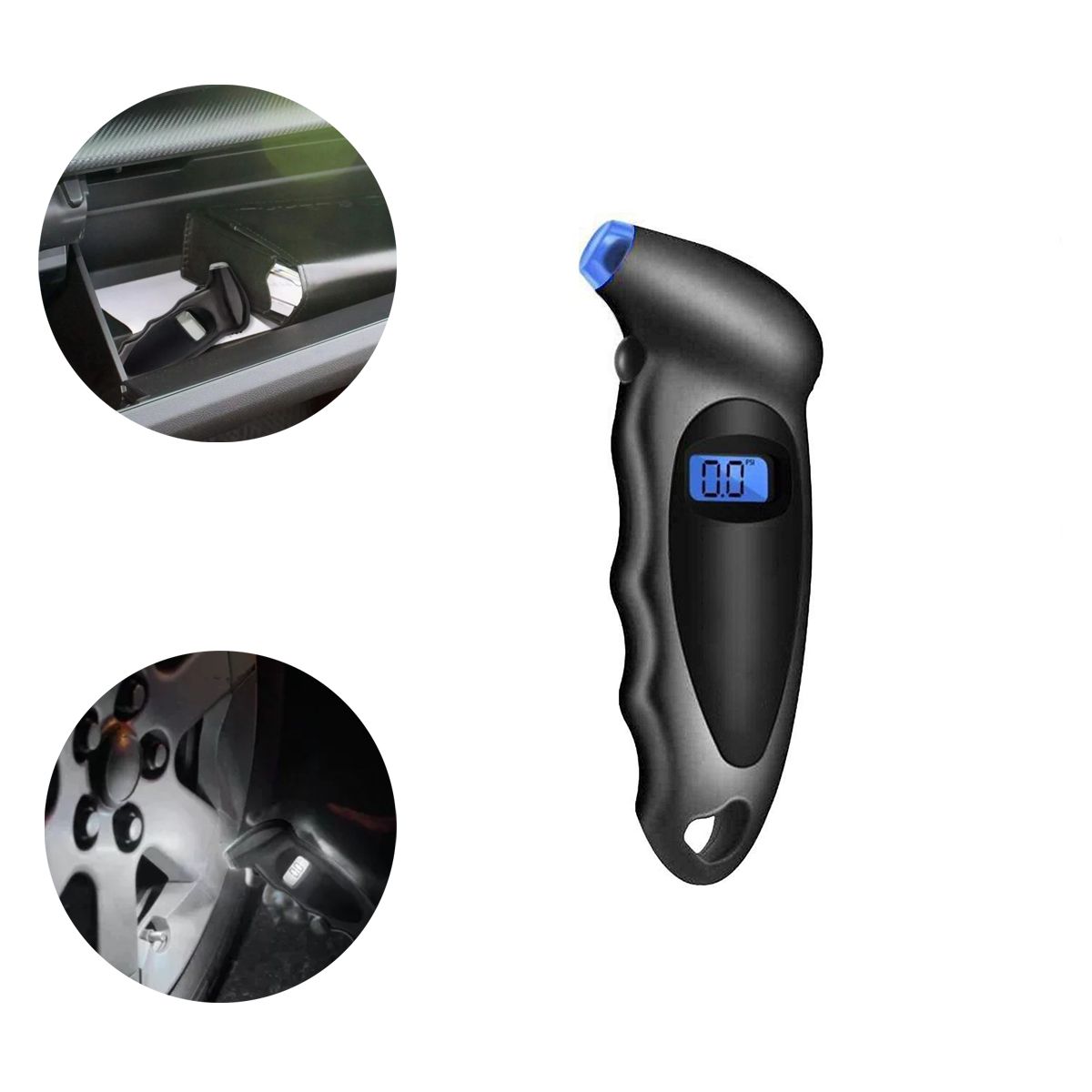 ATURE - Calibrador De Presión Digital Medidor De Presión De Llantas