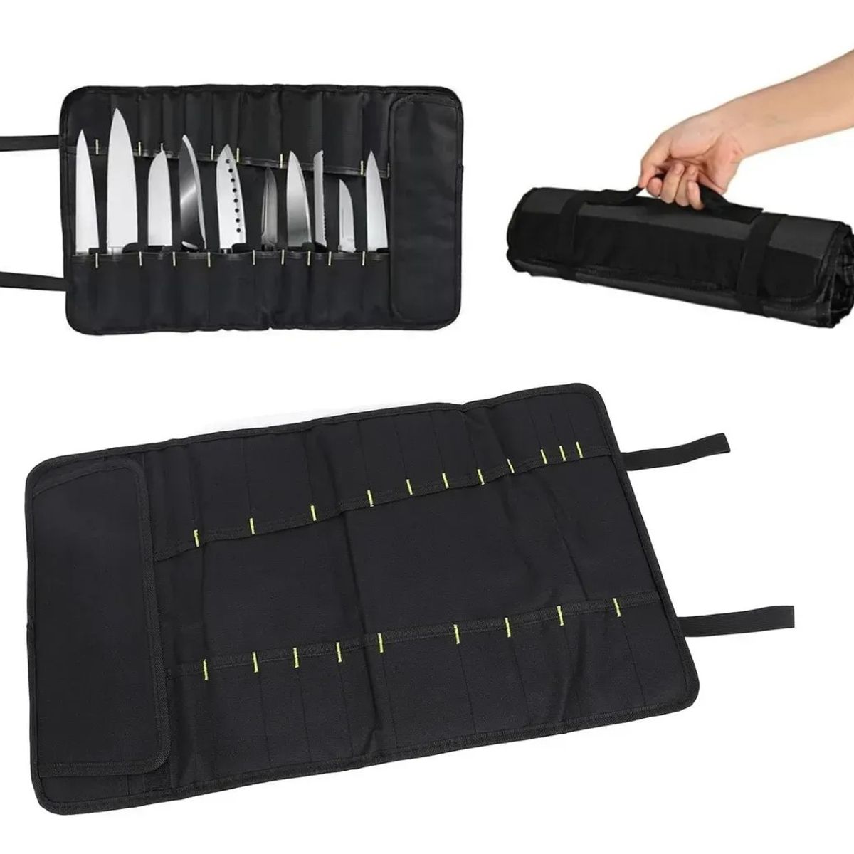 KUANGYE - Bolso Porta Cuchillos Gastronomía Profesional