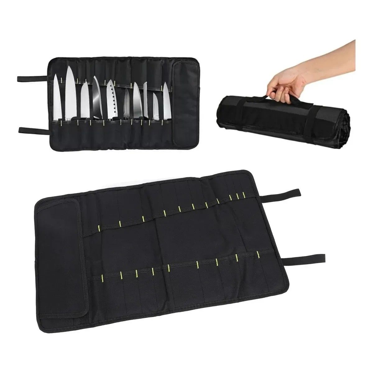 KUANGYE - Bolso Porta Cuchillos Gastronomía Profesional