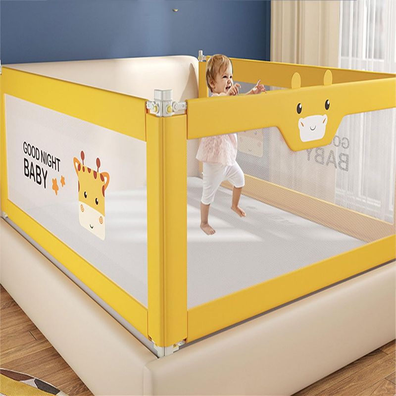 EVERSO - Baranda De Cama Seguridad Bebe Plegable Ajustable 180cm