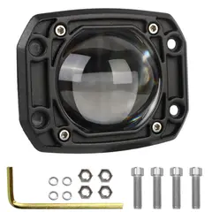 KUANGYE - Foco Neblinero Led Embutido Empotrable Duo Color Autos
