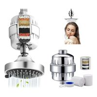 Filtro Purificador Agua Para Ducha Universal + 2 Repuestos