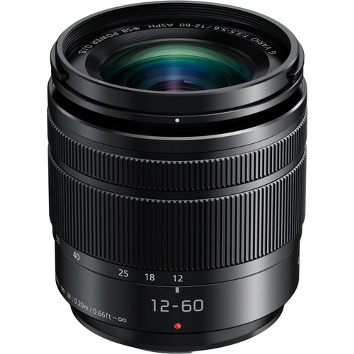 PANASONIC - Panasonic Lumix G Vario 12-60mm F35 -56 ASPH POWER OIS Lens