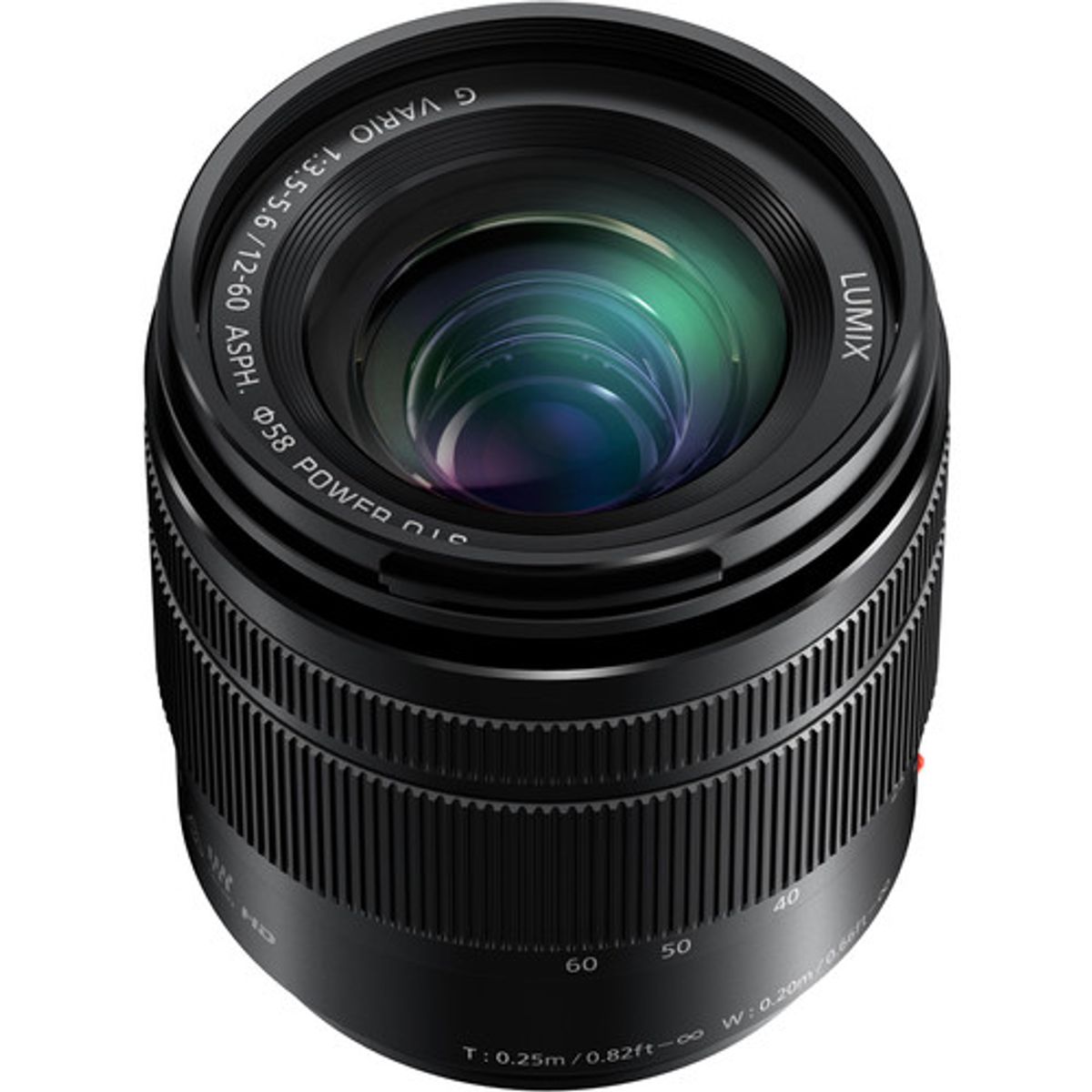 PANASONIC - Panasonic Lumix G Vario 12-60mm F35 -56 ASPH POWER OIS Lens