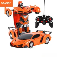 DANWEILE - Coche robot deformable con control remoto - Naranja