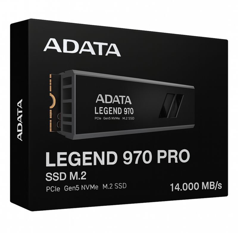 ADATA - Disco Solido SSD 1TB M2 2280 Legend 970 PRO Gen5 14000 Mbs