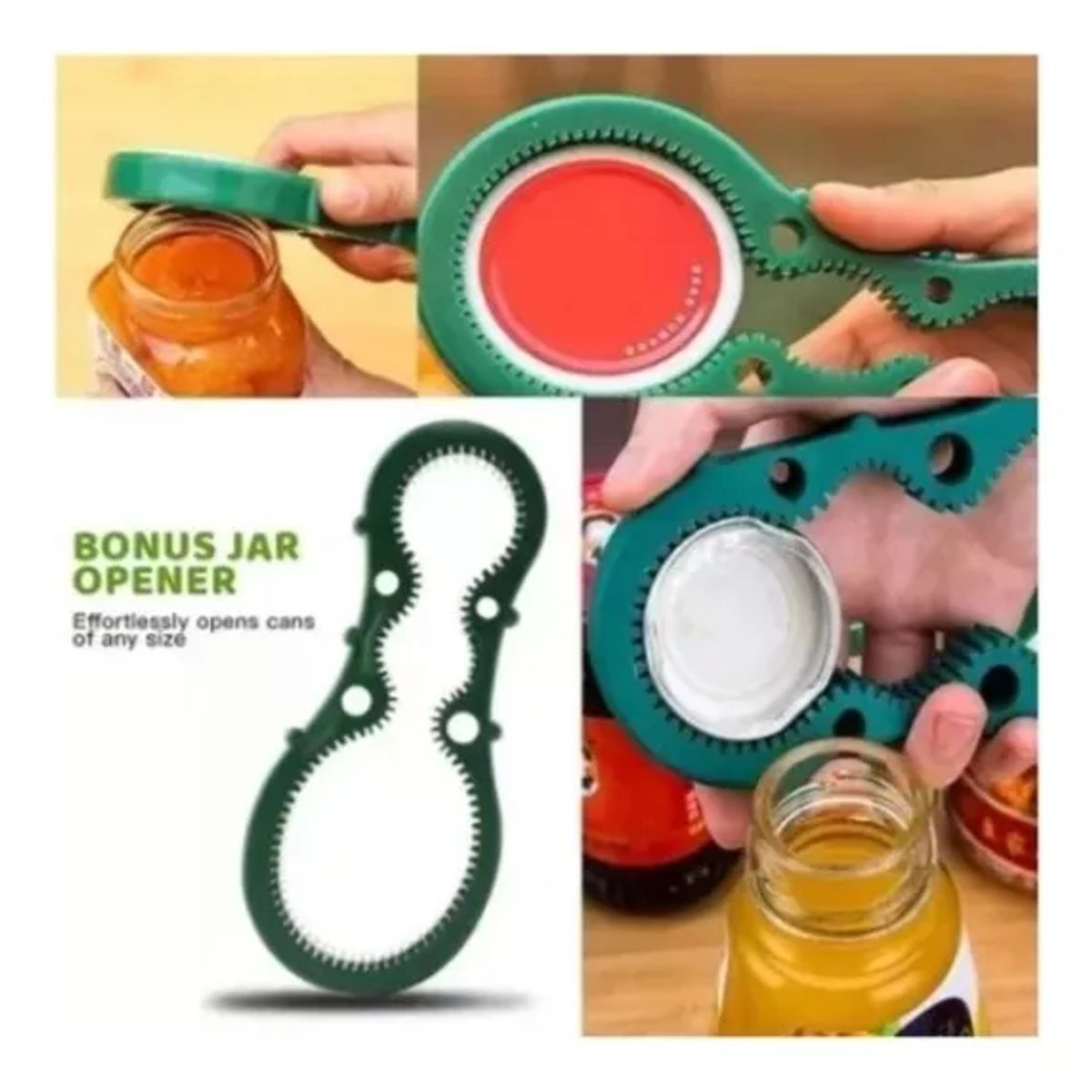 ATURE - Abrelatas Eléctrico Abridor De Latas Con Abre Botellas