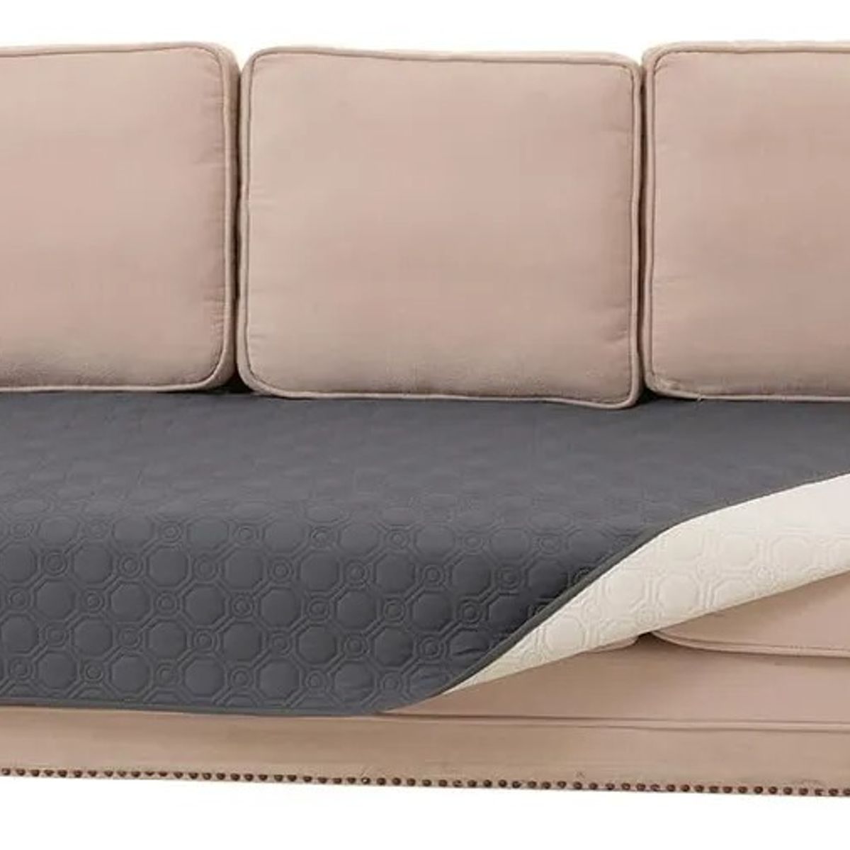 EVERSO - Funda Cubre Y Cama Sofá Impermeable Protectora Mascotas Gris