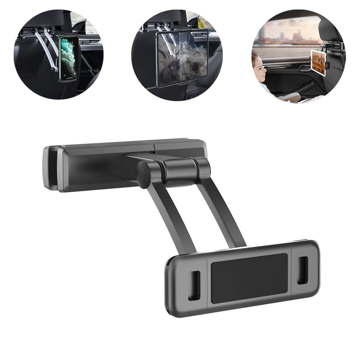 ATURE - Soporte De Teléfono Y Tablet 4.7 A 12.3 Pulgadas Para Auto