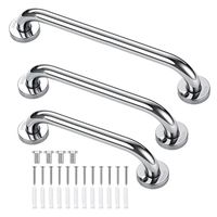 Pack De 3 Manillas (barra) Seguridad Baño Ducha Pasa Manos