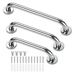 GENERICO - Pack De 3 Manillas (barra) Seguridad Baño Ducha Pasa Manos