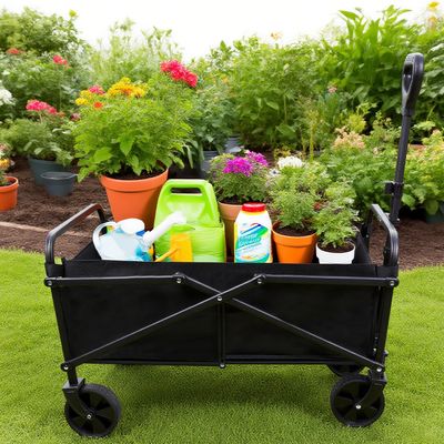 Imagen 2 del producto Carrito Para Compras Plegable Para Camping 69 x 47 x 85 cm