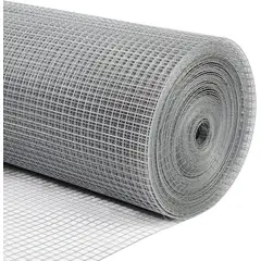 KUANGYE - Malla Jardín Malla Alambre Galvanizada Alto 90cm Largo 6 Mt