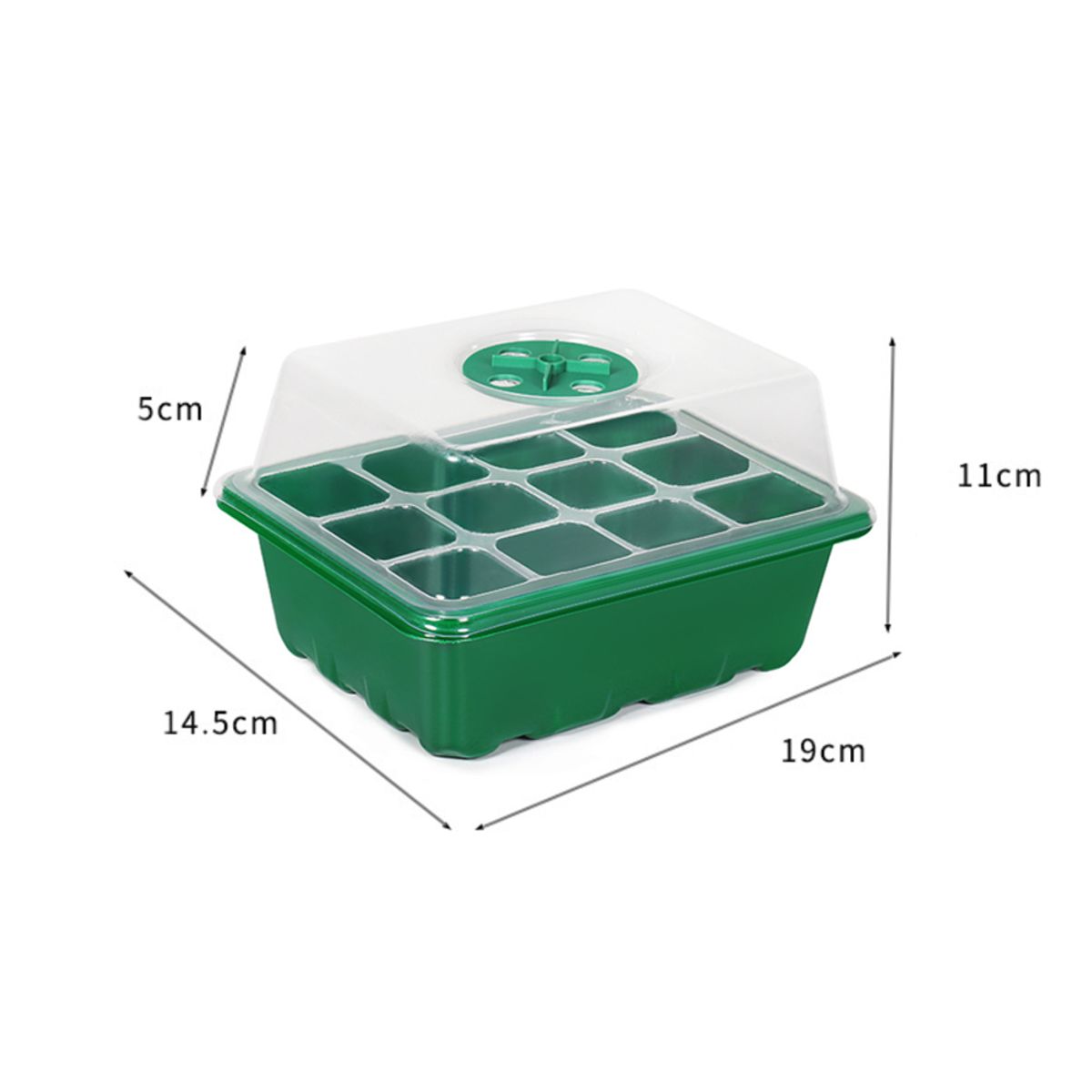 ATURE - Pack De 3 Germinadores Para Semilleros Domésticos De Inverna
