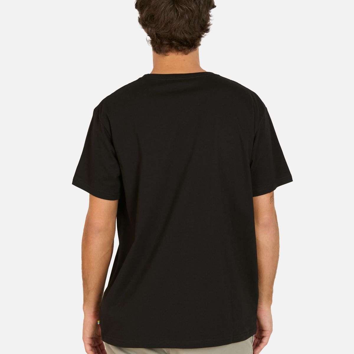 RUSTY - Polera MC Dusty Negro Hombre Rusty