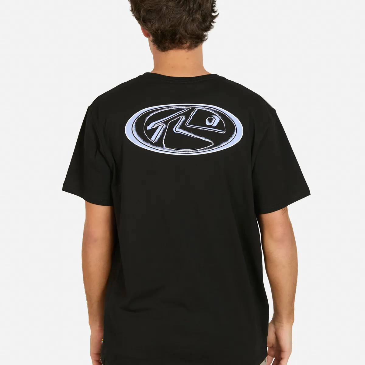 RUSTY - Polera MC Crank Negro Hombre Rusty