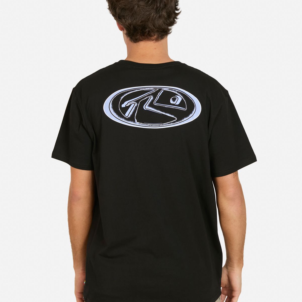 RUSTY - Polera MC Crank Negro Hombre Rusty