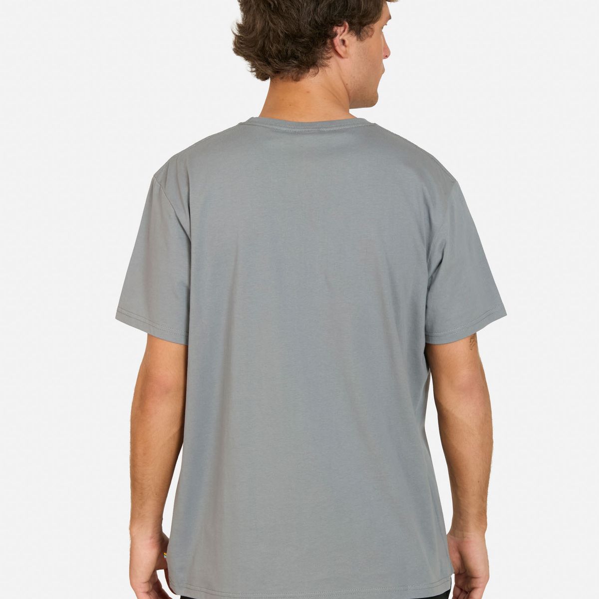RUSTY - Polera MC Crest Gris Hombre Rusty