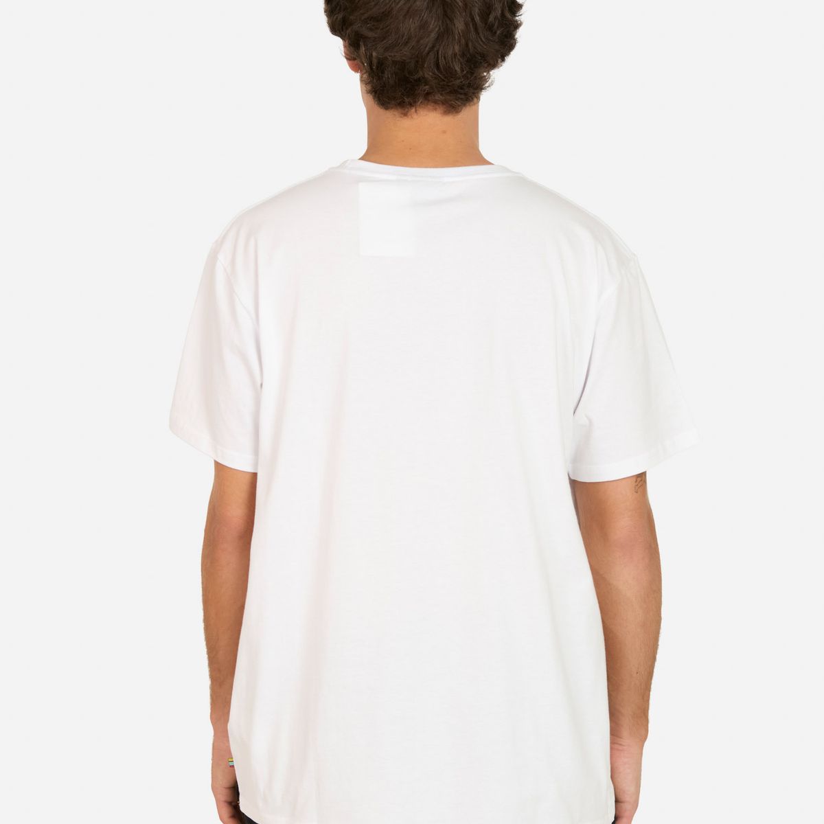 RUSTY - Polera MC Cráneo Blanco Hombre Rusty