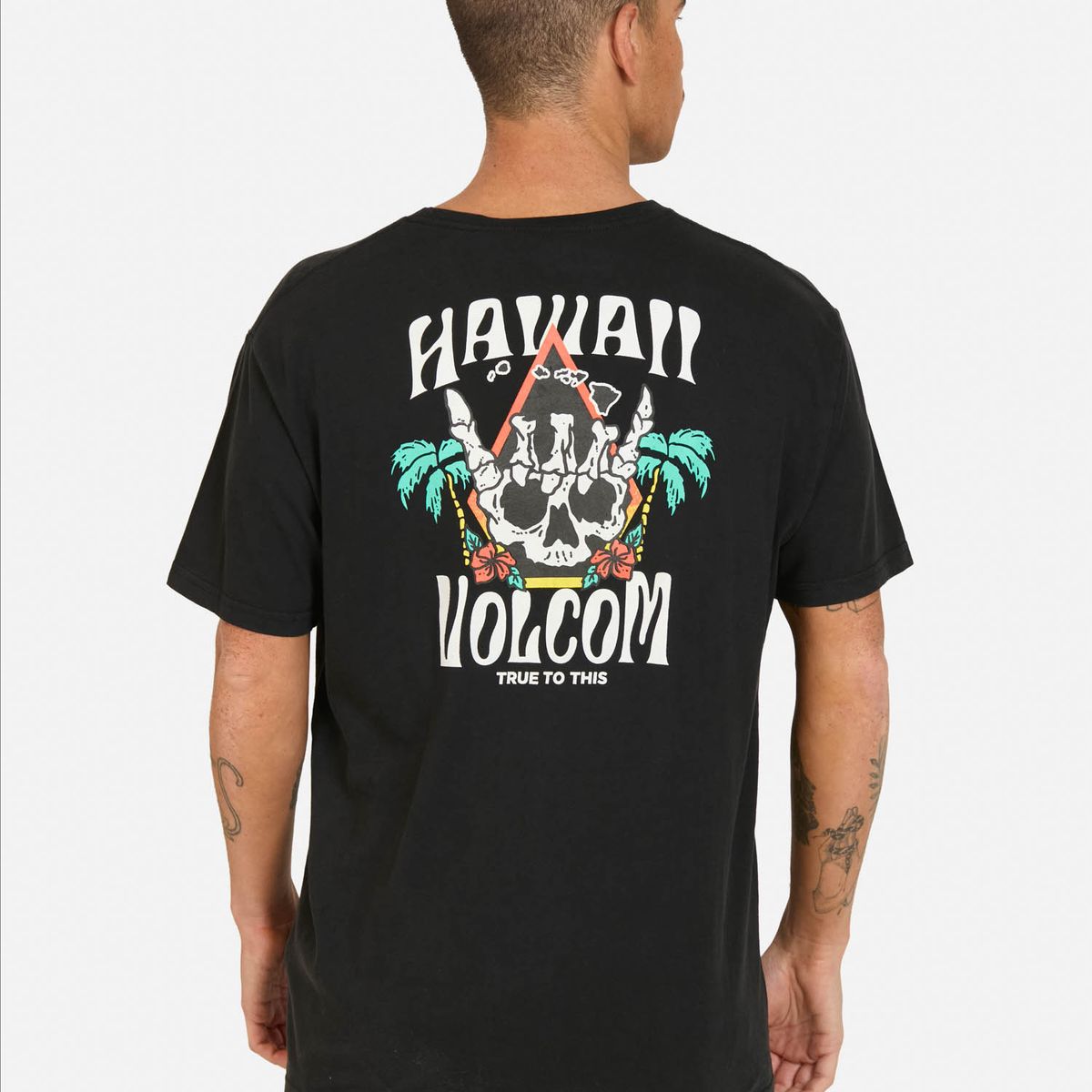 VOLCOM - Polera MC Hangz Negro Hombre Volcom