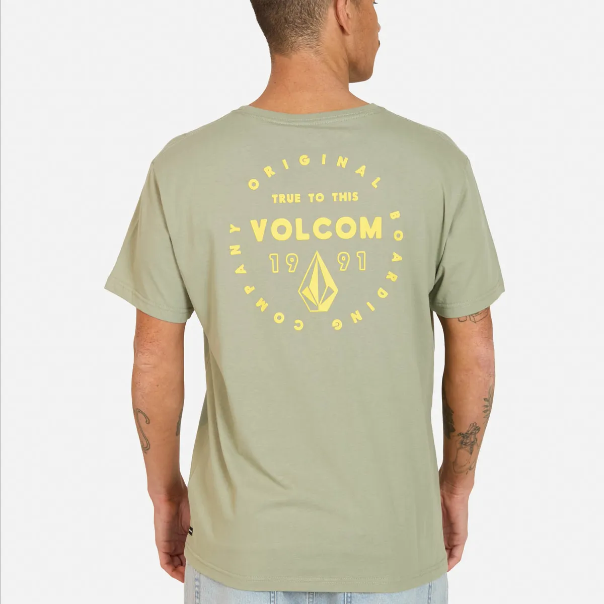 VOLCOM - Polera MC Mortis Verde Hombre Volcom