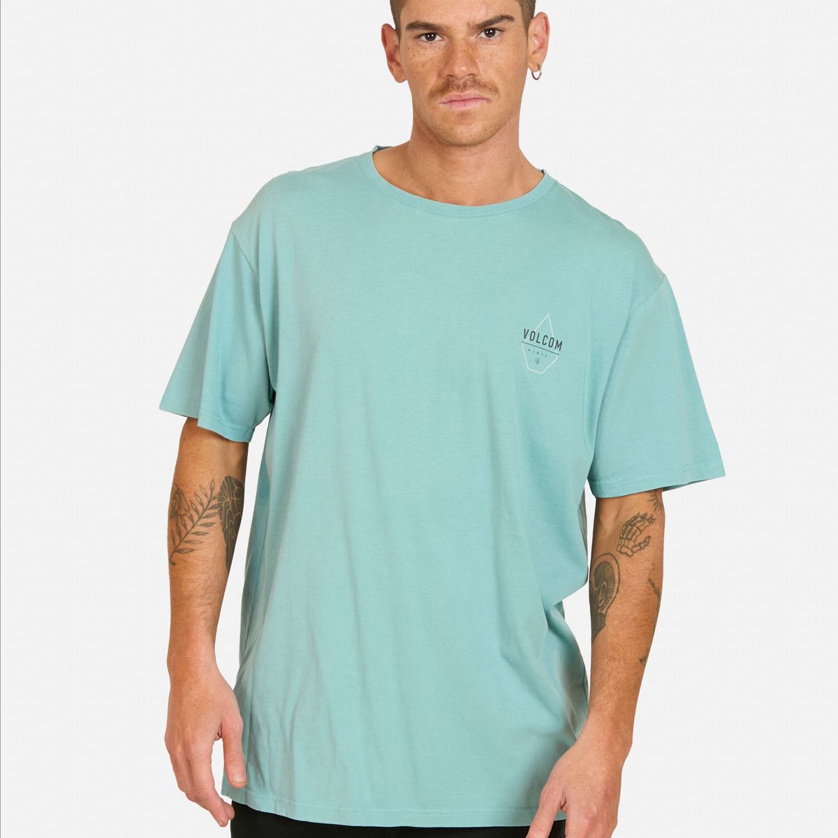 VOLCOM - Polera MC Occupied Verde Hombre Volcom