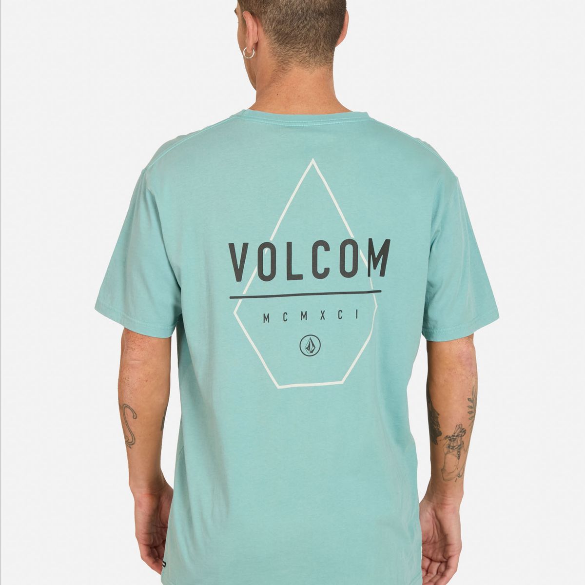 VOLCOM - Polera MC Occupied Verde Hombre Volcom