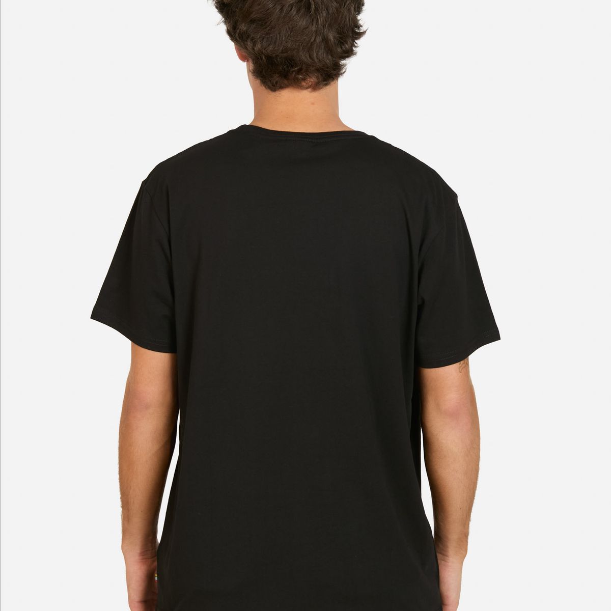 RUSTY - Polera MC Cráneo Negro Hombre Rusty