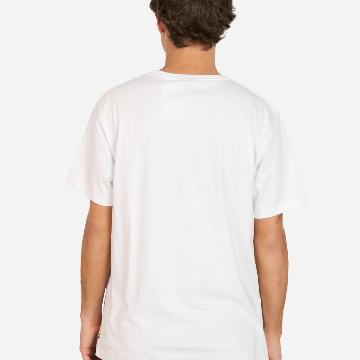 RUSTY - Polera MC Crest Blanco Hombre Rusty