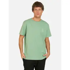 RUSTY - Polera MC Drift Verde Hombre