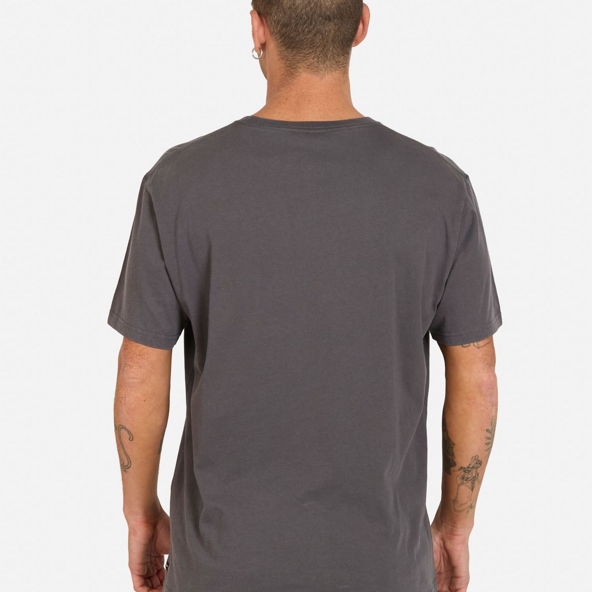 VOLCOM - Polera MC Curb Gris Hombre Volcom - Gris