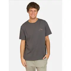 RUSTY - Polera MC Deep Gris Hombre