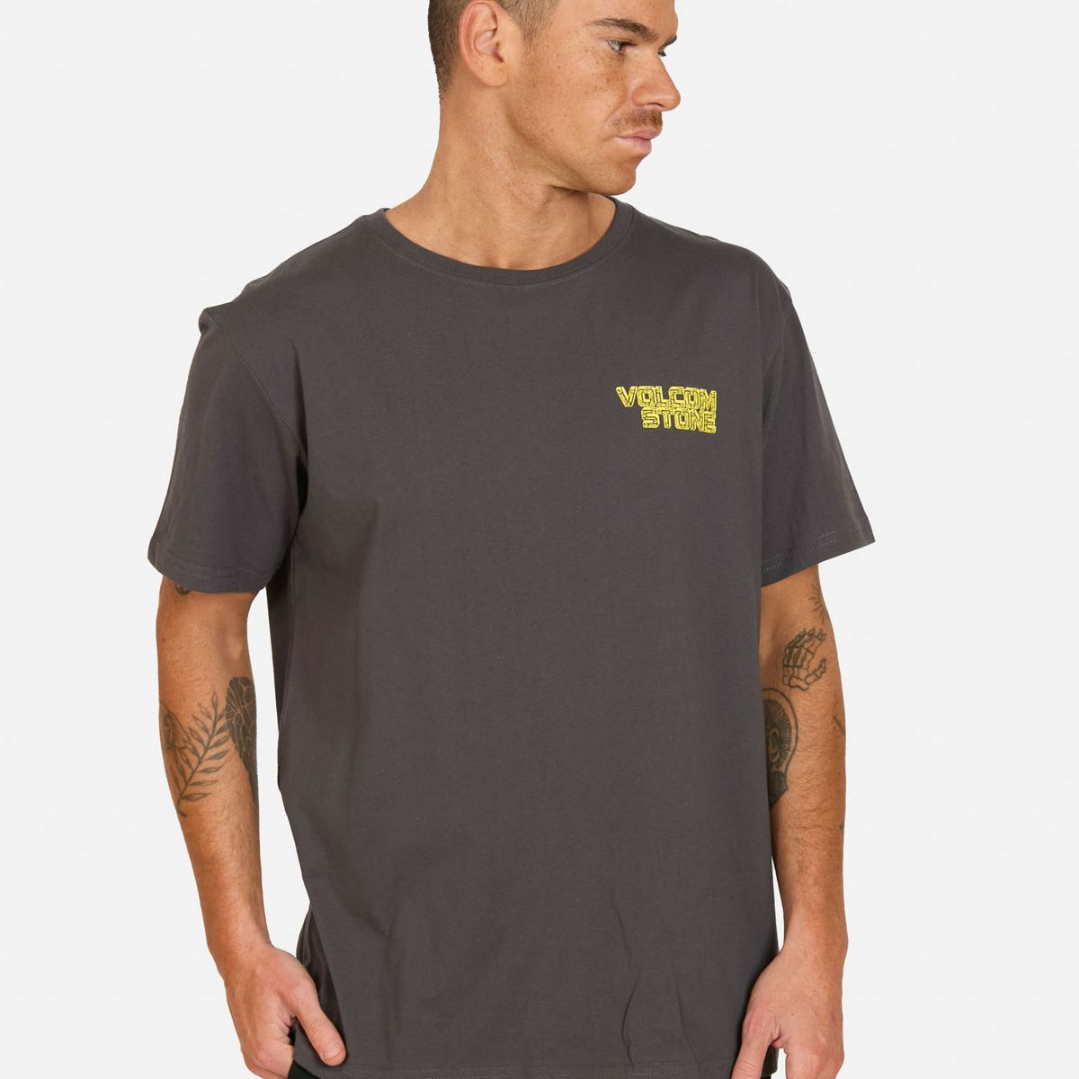 VOLCOM - Polera MC Migrane Gris Hombre Volcom