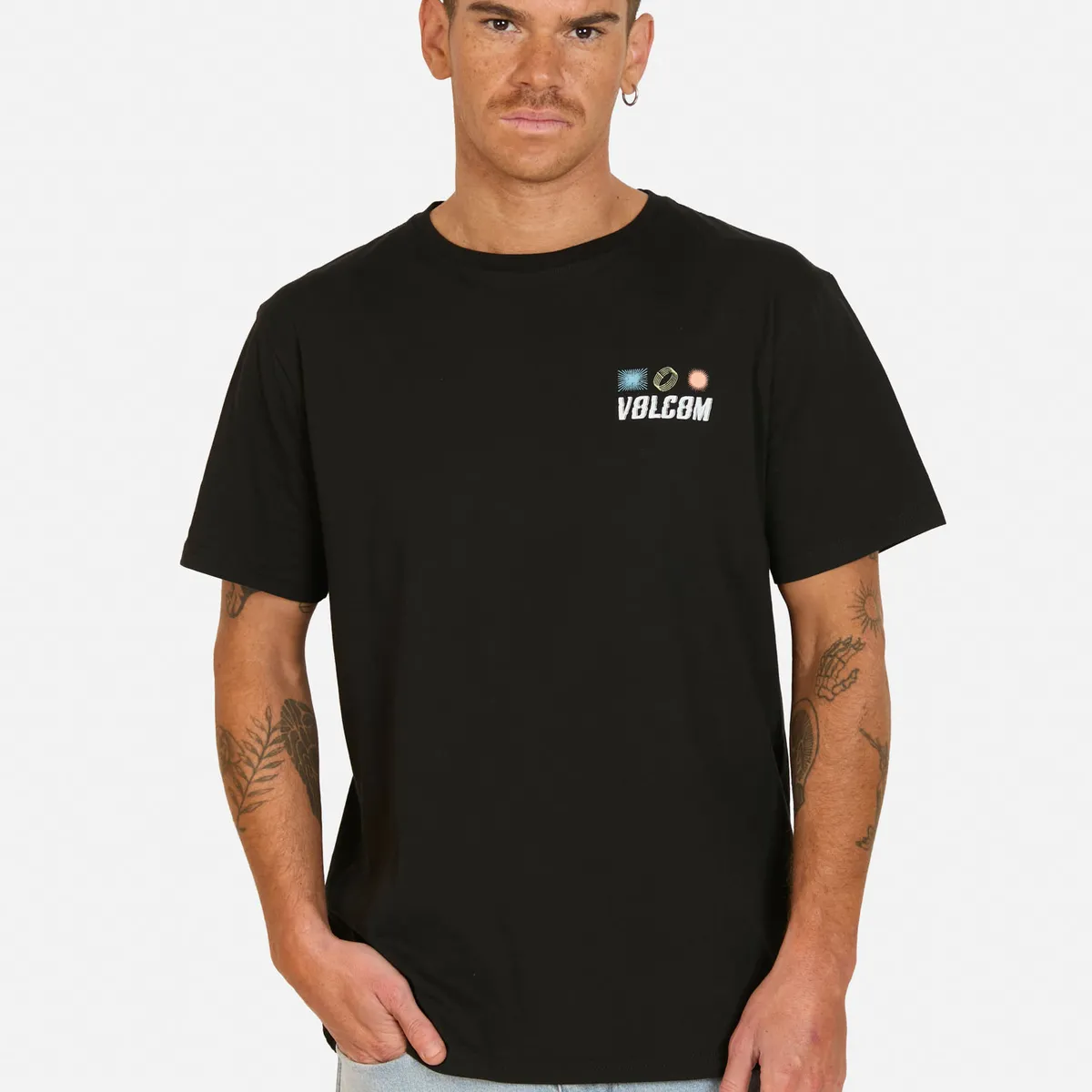 VOLCOM - Polera MC Effect Negro Hombre Volcom