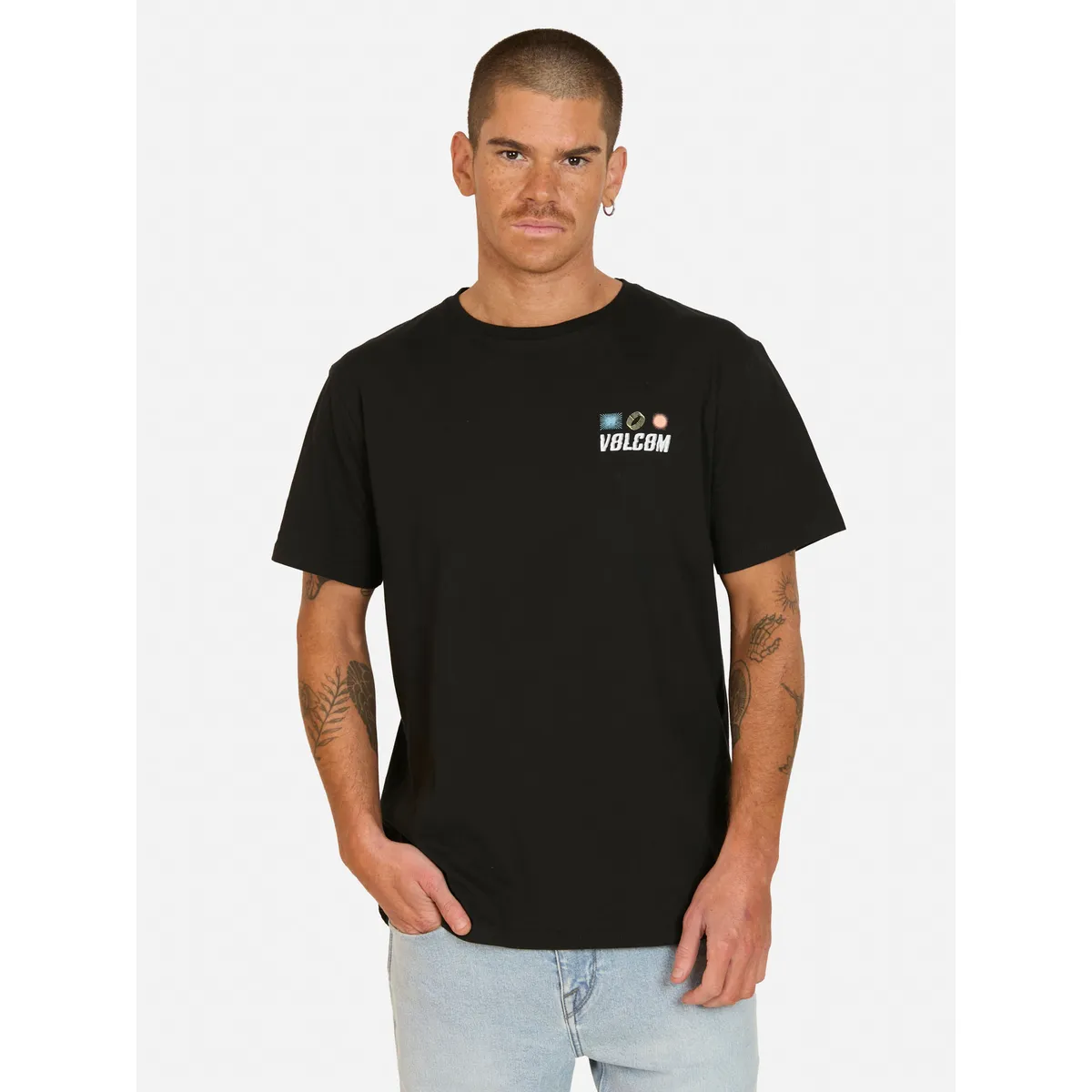 VOLCOM - Polera MC Effect Negro Hombre Volcom