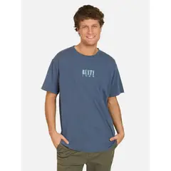 RUSTY - Polera MC Fierce Azul Hombre