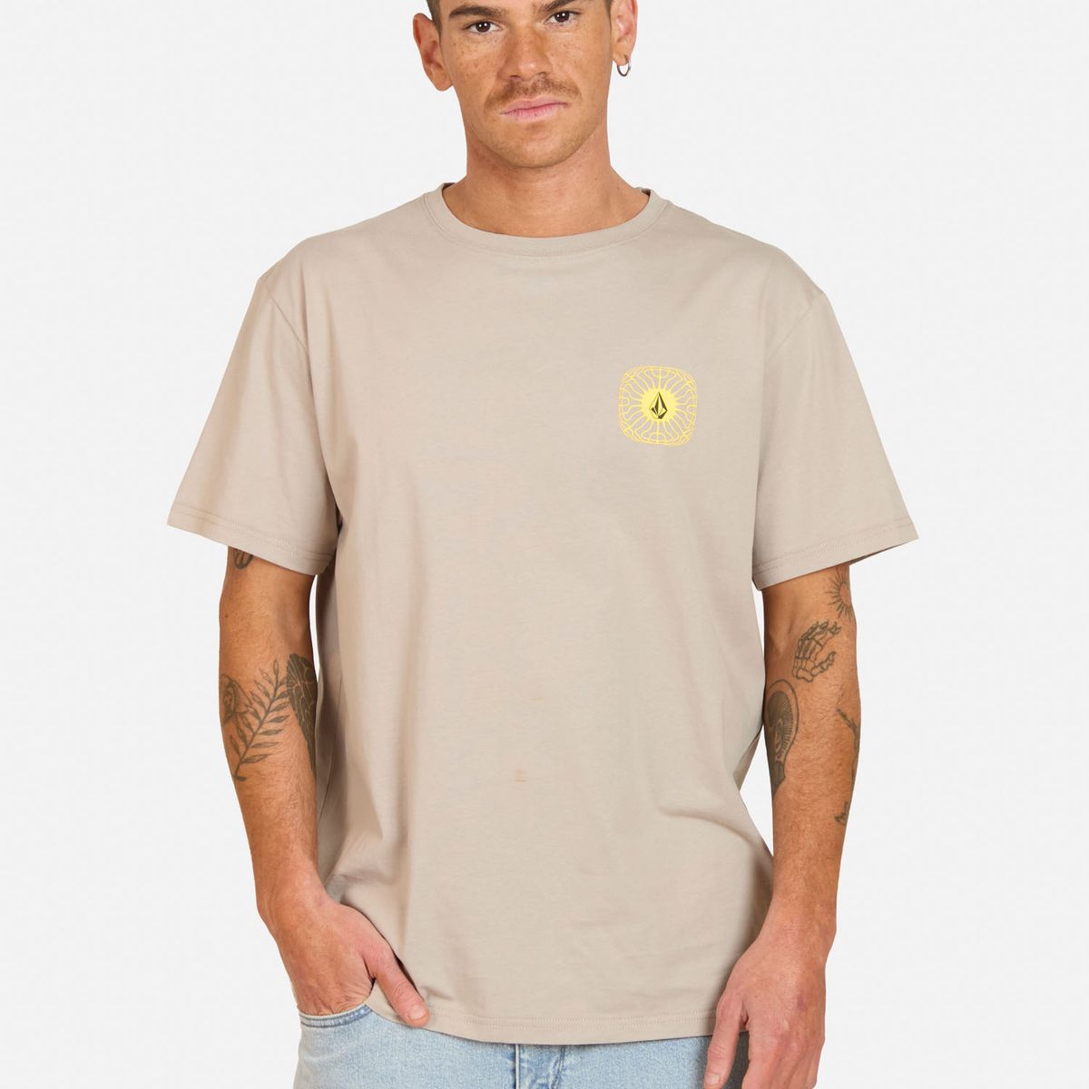VOLCOM - Polera MC Frequency Café Hombre Volcom