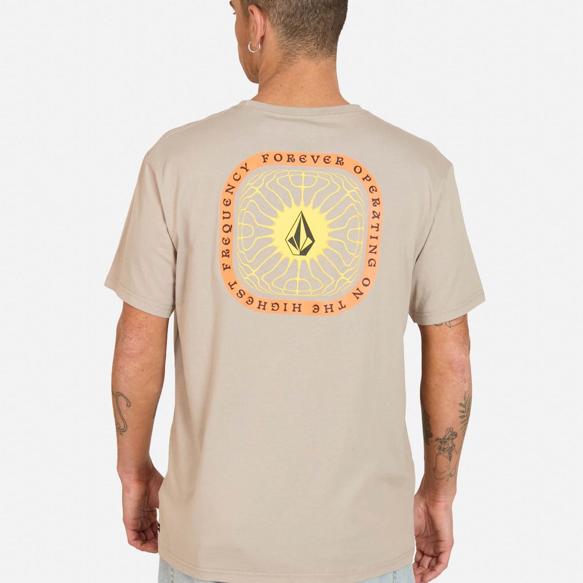 VOLCOM - Polera MC Frequency Café Hombre Volcom