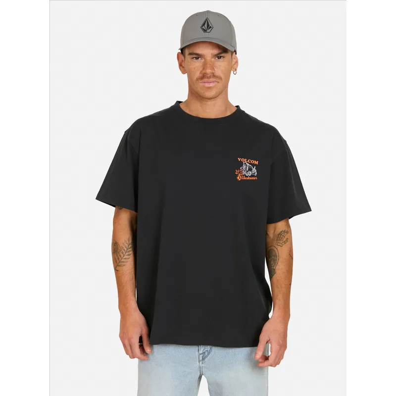 VOLCOM - Polera MC Bowl Negro Hombre Volcom