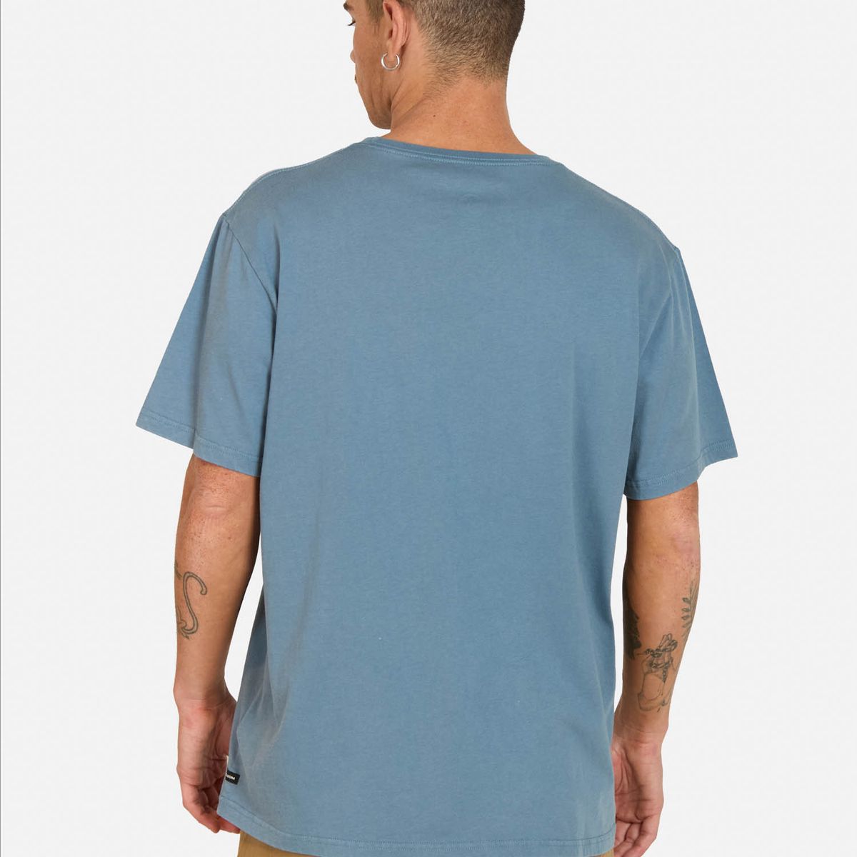 VOLCOM - Polera MC Curb Azul Hombre Volcom - Azul