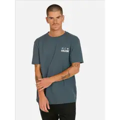 VOLCOM - Polera MC Effect Azul Hombre