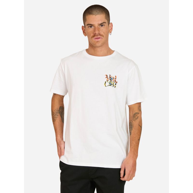 VOLCOM - Polera MC Eye Wrap Blanco Hombre Volcom
