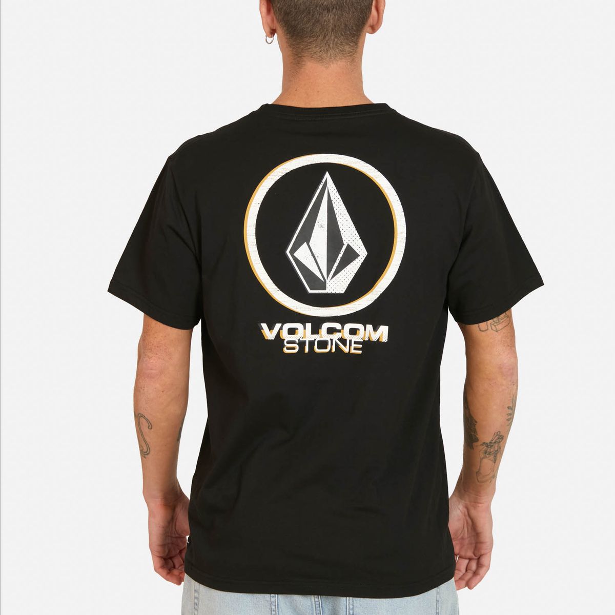 VOLCOM - Polera MC Morristone Negro Hombre Volcom - Negro
